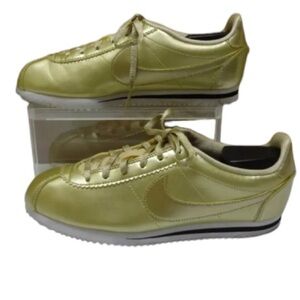 Nike Cortez Youth 4.5Y SE Solid Gold Running Sneakers 859569-900 Sz 6 Women